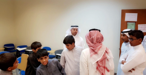 Students of Al-Tomouh Preparatory School at Jamoum Pay a Visit to Jamoum Computer Science Department